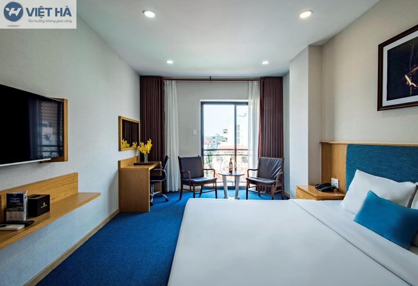 Viet Ha Hotel Ho Chi Minh-staden Exteriör bild