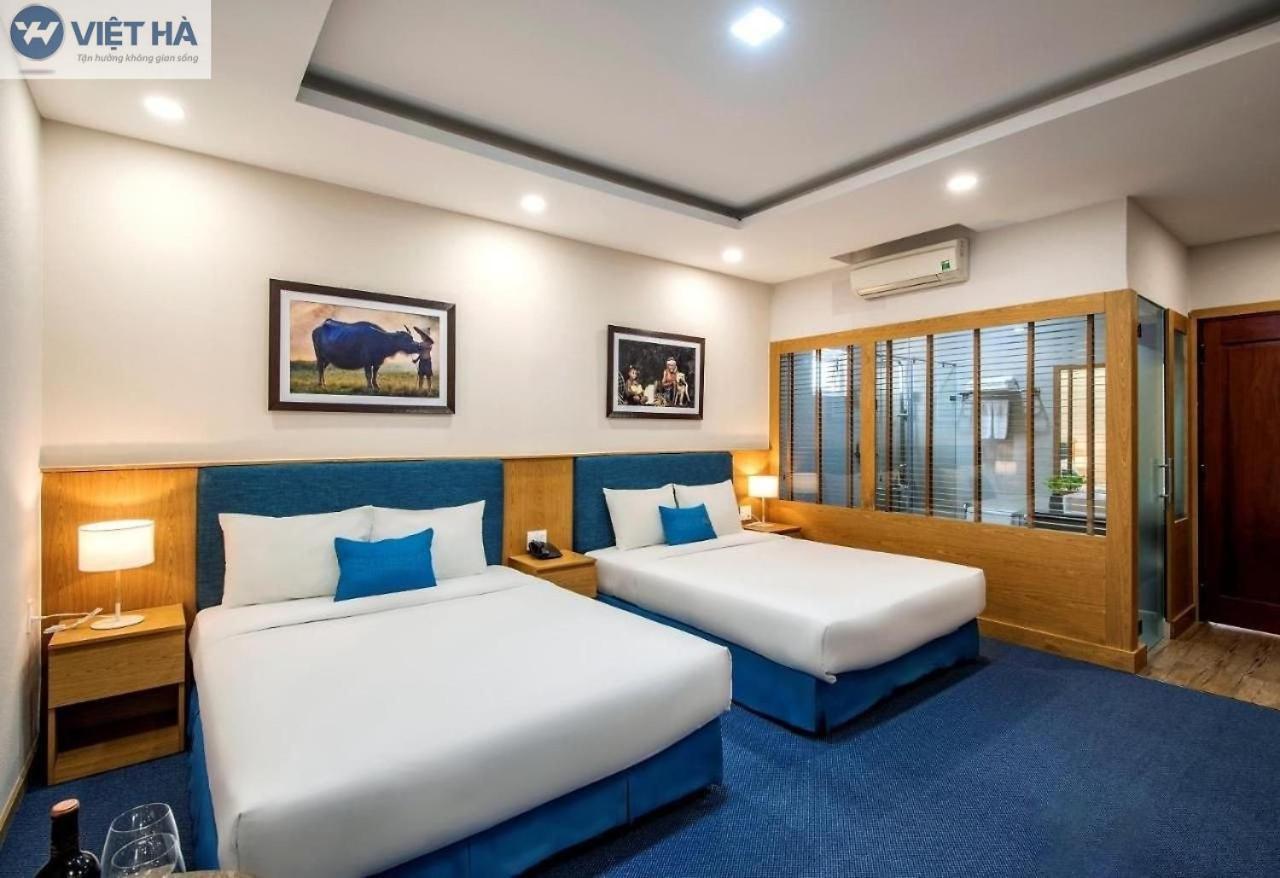 Viet Ha Hotel Ho Chi Minh-staden Exteriör bild